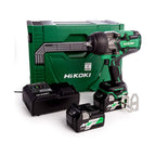  HiKoki WR36DBWRZ Boulonneuse à Choc Brushless 1/2" 2x2.5Ah 36V 1650Nm Avec Coffret Hit-case