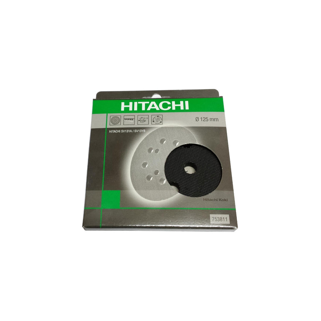  Hikoki - Hitachi Plateau De Ponçage ø125mm Pour Ponçeuse SV13YA/YB (753811)