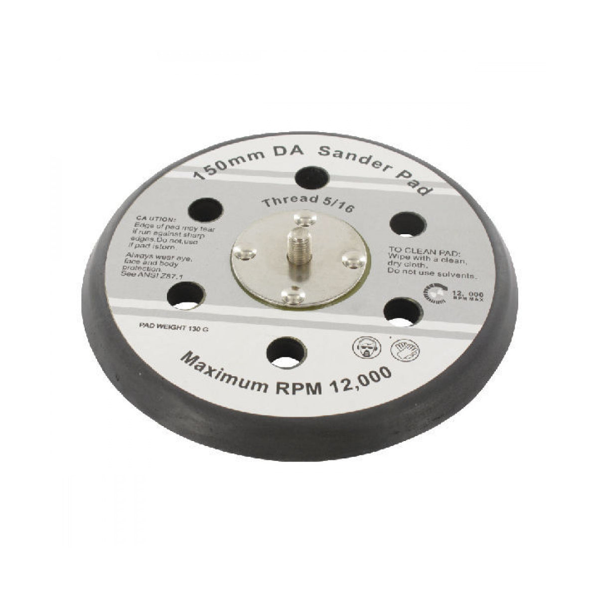  Hitachi Plateau De Ponçage Velcro ø150mm 5/16" UNF (753817)