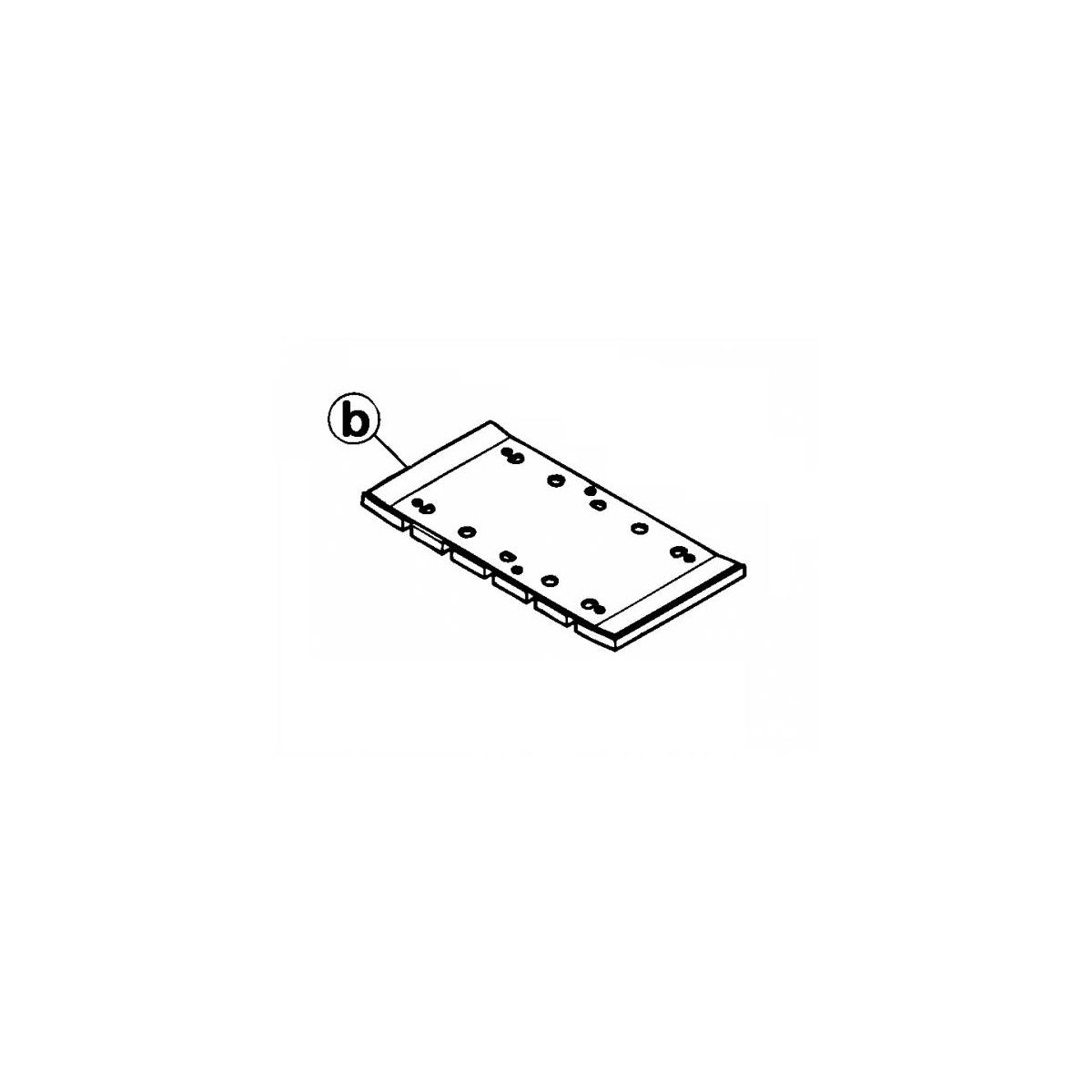  Hikoki - Hitachi Semelle Lisse De Ponçage SV12SD, SV12V 300090