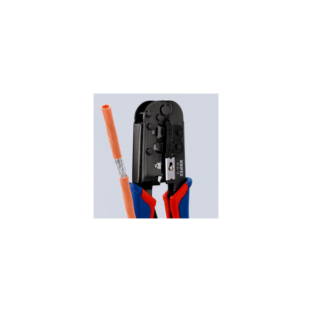  Knipex Pince à Sertir Pour Fiche Western (97 51 10)