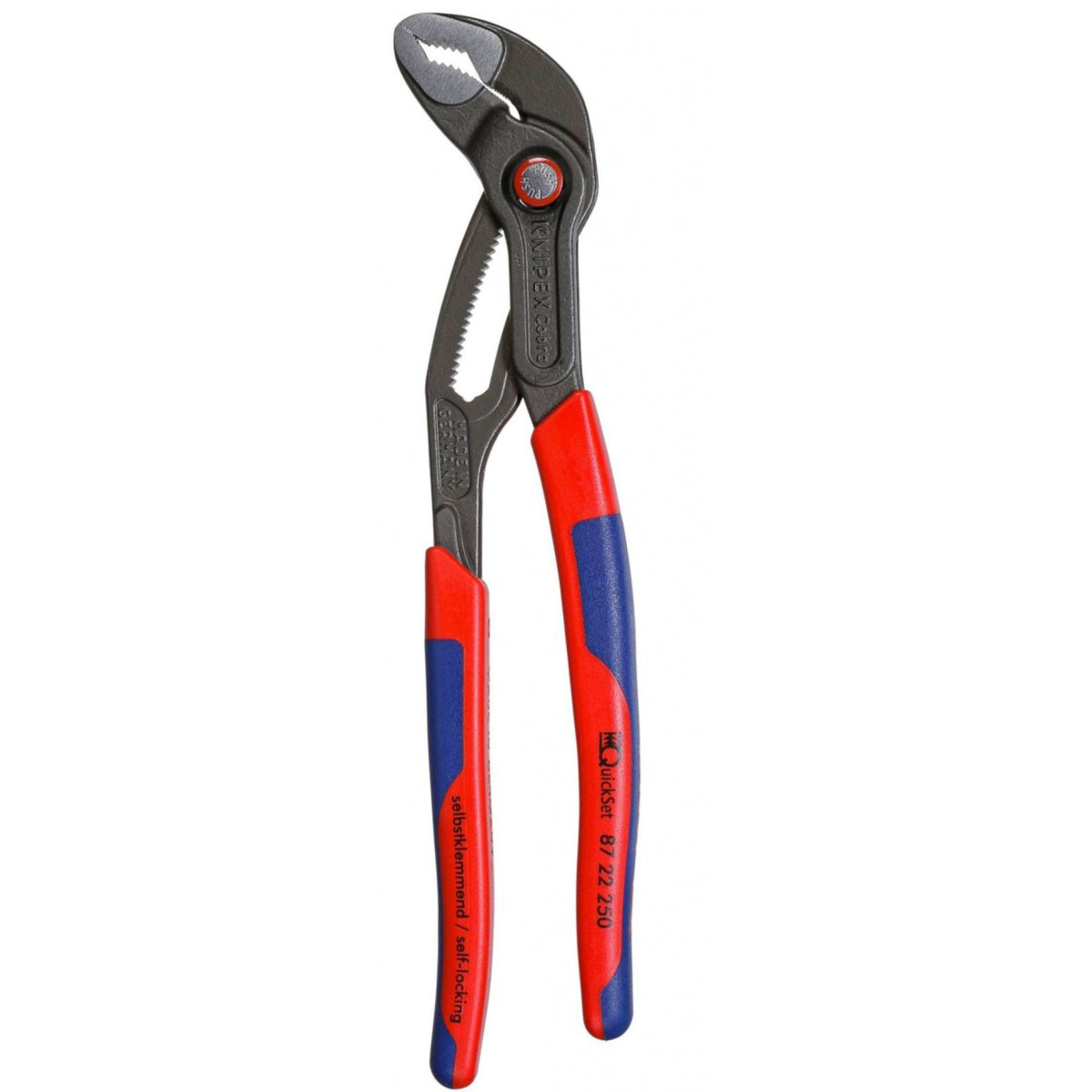 Knipex Pince Multiprise De Pointe 250mm COBRA QuickSet (87 22 250)