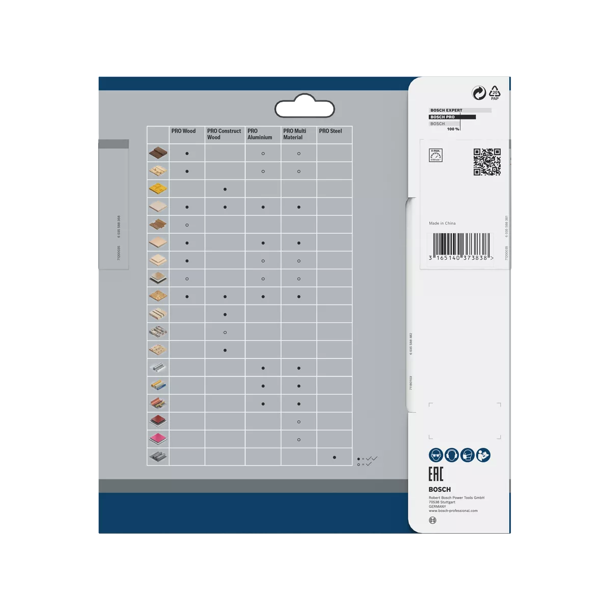 Bosch Lame De Scie Circulaire ø190x30x2.6mm 12 Dts Pour Le Bois (2608640633)