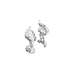  Makita 187618-5 Jeu De Carcasse Pistolet à Mastic DCG180, BCF180, LXGC01