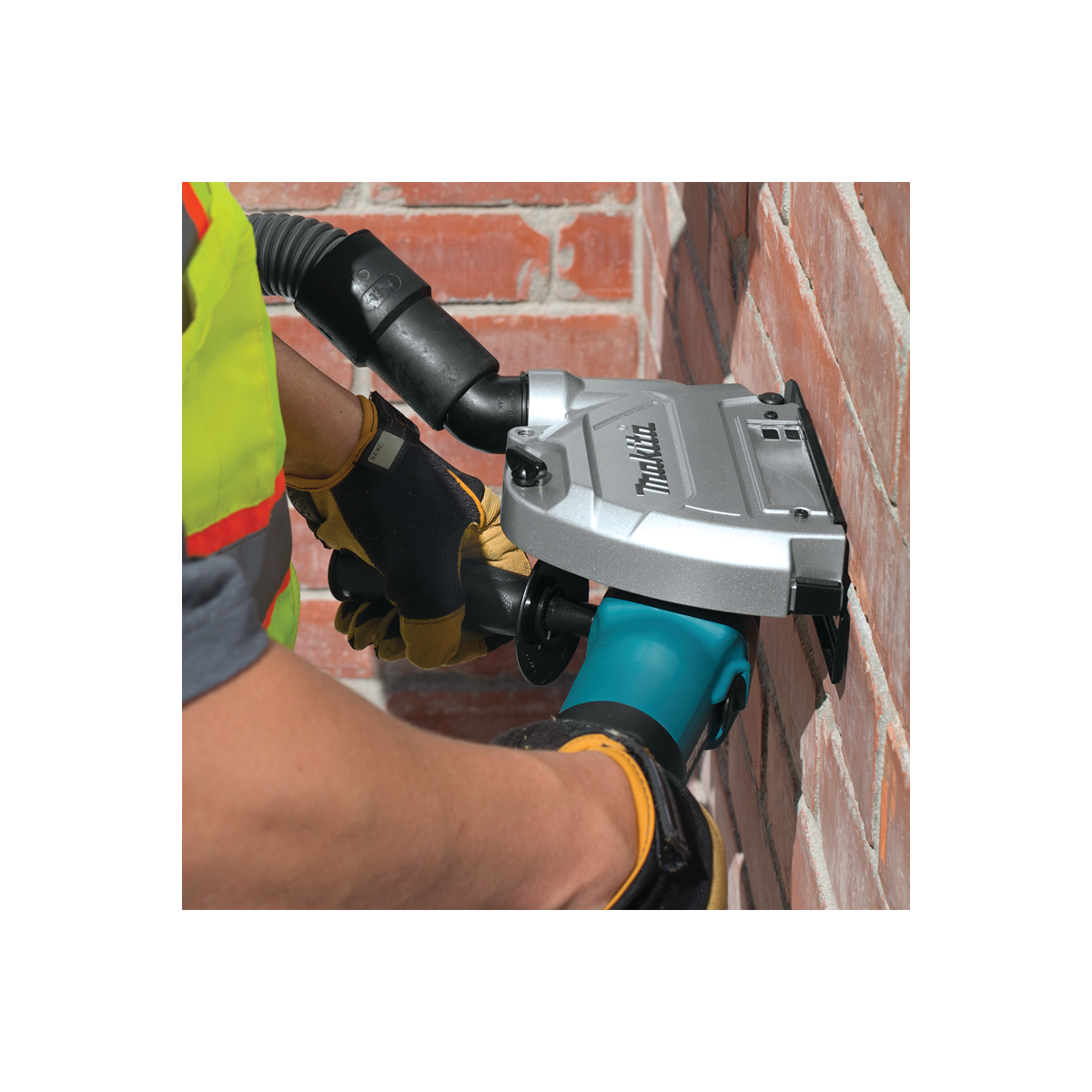  Makita 191G05-4 Carter De Protection X-LOCK ø125mm Pour Rainurage Avec Raccord D'aspiration