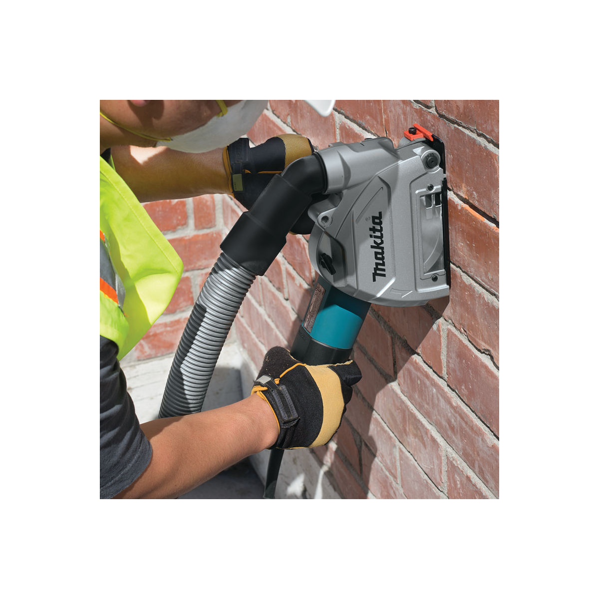  Makita 191G05-4 Carter De Protection X-LOCK ø125mm Pour Rainurage Avec Raccord D'aspiration