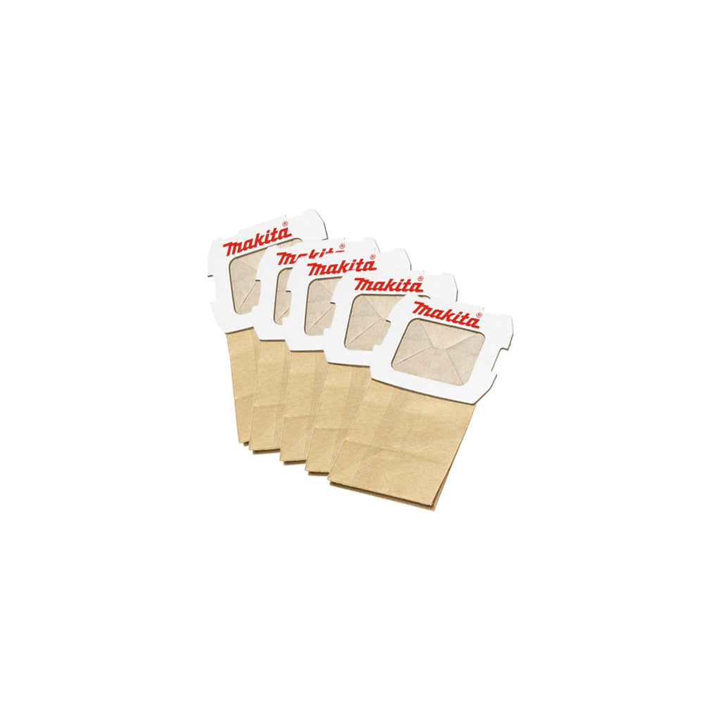  Makita 194746-9 X5 Sacs à Poussière En Papier Pour Ponceuse BO4555, BO4565, BO5030