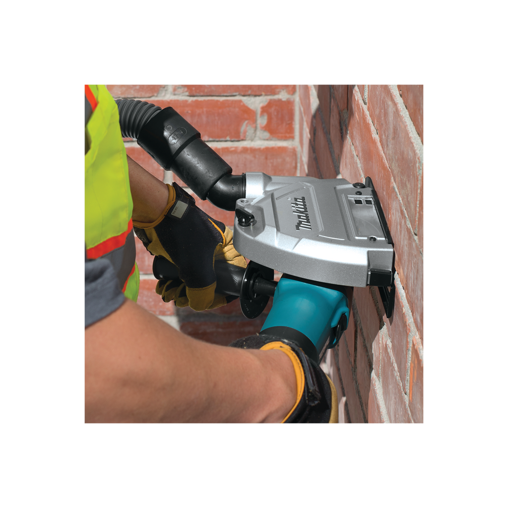 Makita 196845-3 Carter De Protection ø125mm Pour Rainurage Avec Raccord D'aspiration