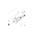  Makita 515433-1 Induit Pour Scie Circulaire HS7611, HS7010