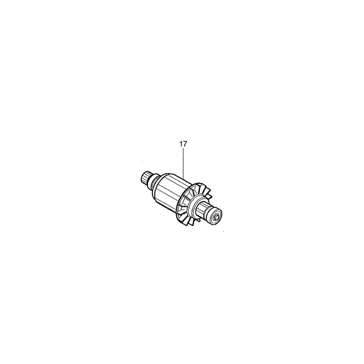  Makita 629827-5 Induit Perceuse 6319, 8414