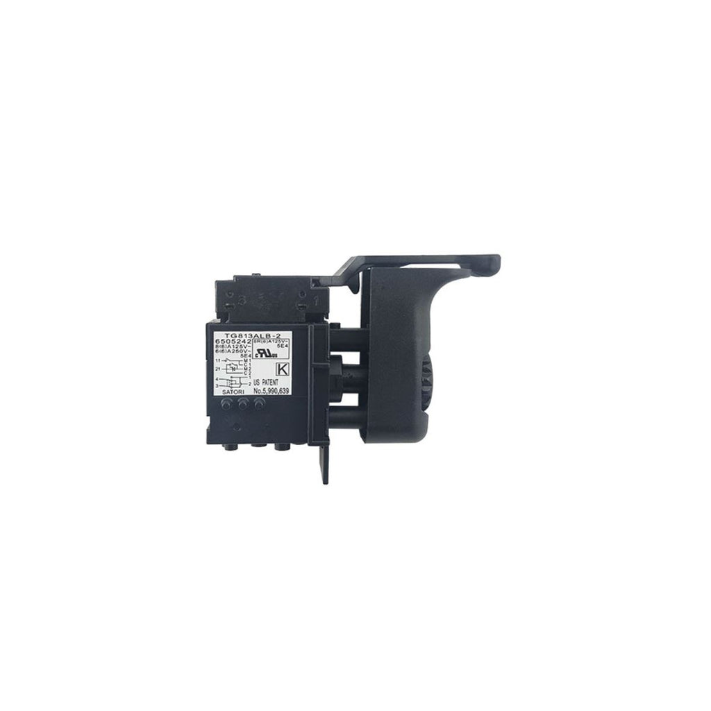 Makita 650524-2 Interrupteur TG813ALB-2 Pour Perceuse DP4010, DP4011, HP2050, HP2050F, HP2051, HP2051F