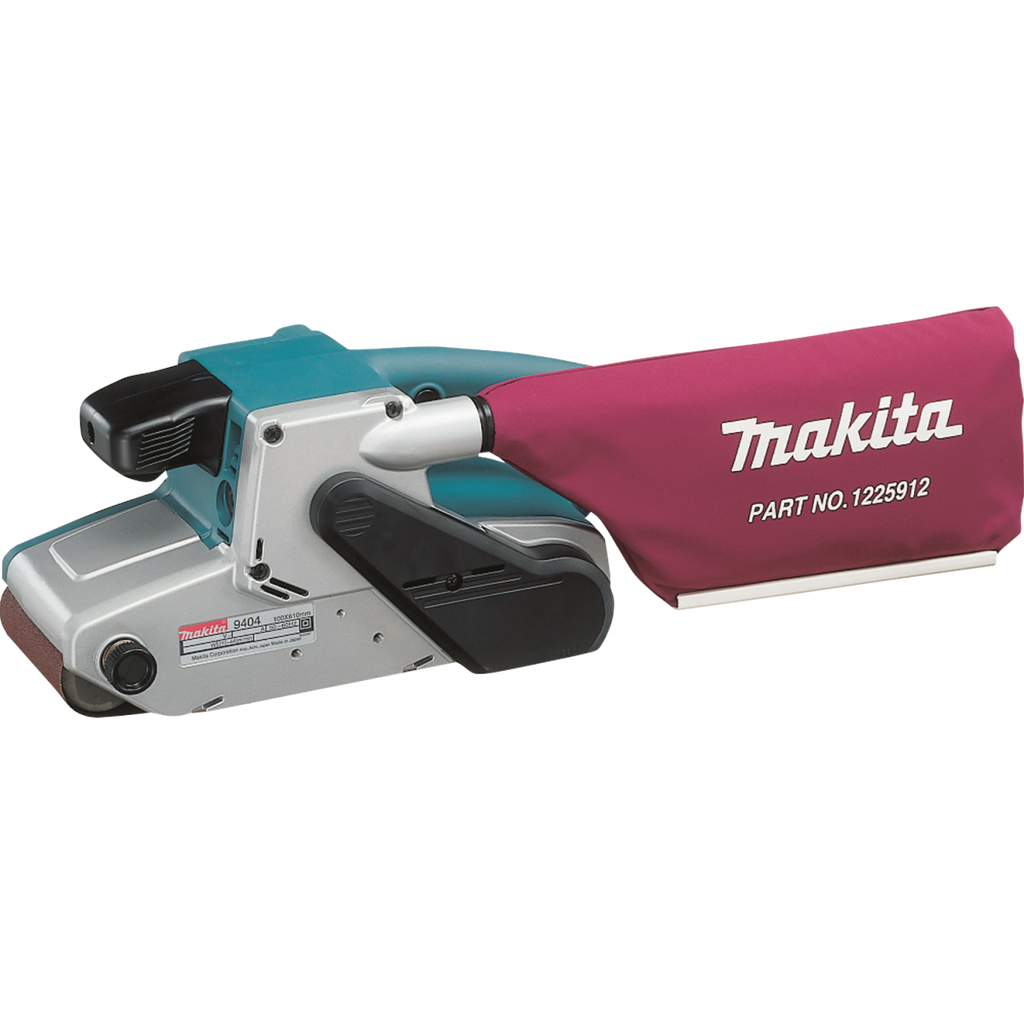  Makita 9404J Ponceuse à Bande 1010W 100x610mm En Coffret Mak-Pac