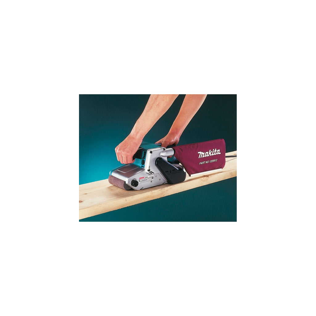  Makita 9404J Ponceuse à Bande 1010W 100x610mm En Coffret Mak-Pac