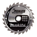  Makita B-32910 Lame De Scie Circulaire "Specialized" ø165mm 24Dts