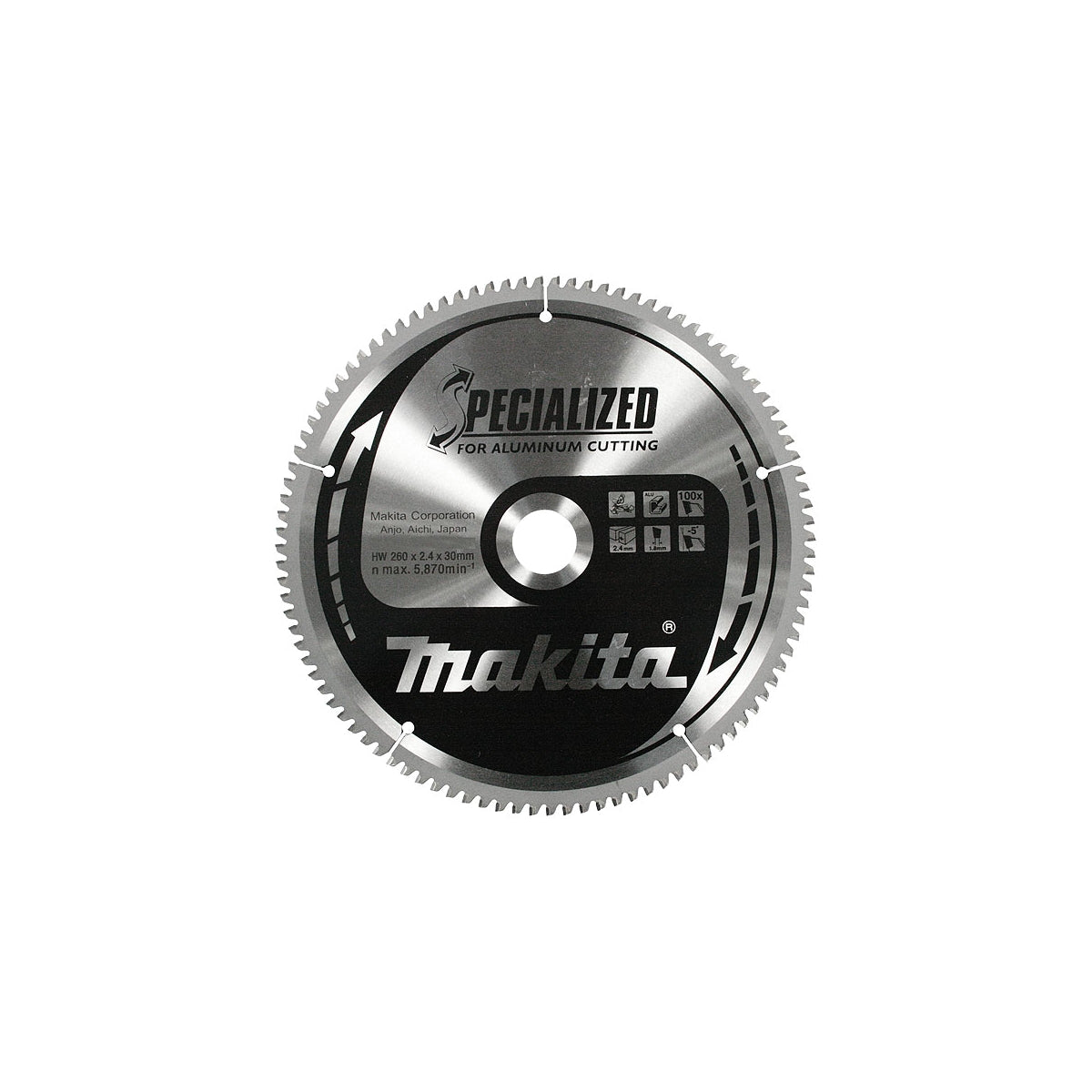  Makita B-33299 Lame Aluminium De Scie Circulaire ø216mm 64Dts
