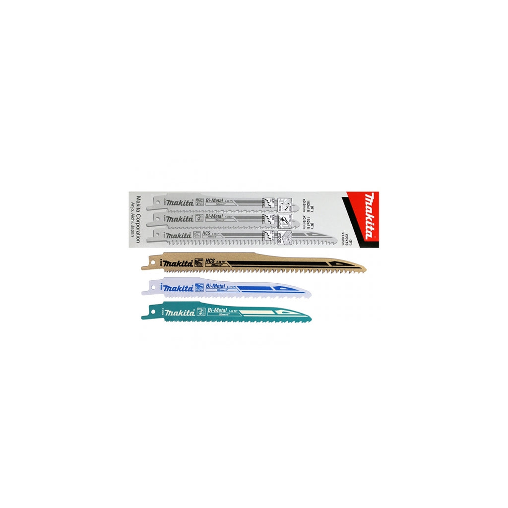  Makita B-13677 Set 3 Lames Scie Sabre Super Express