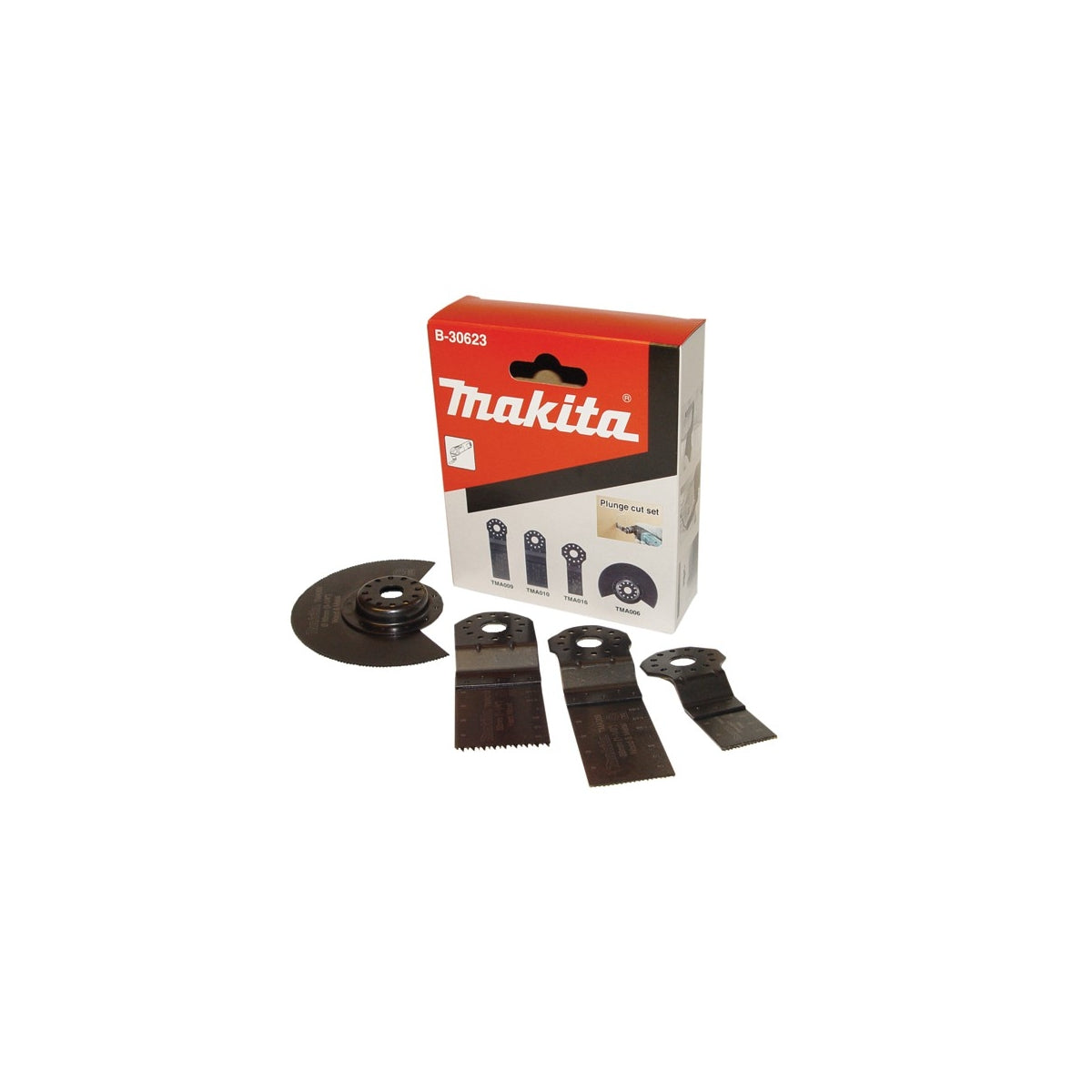  Makita B-30623 Ensemble De 4 Lames Pour Bois Et Métaux