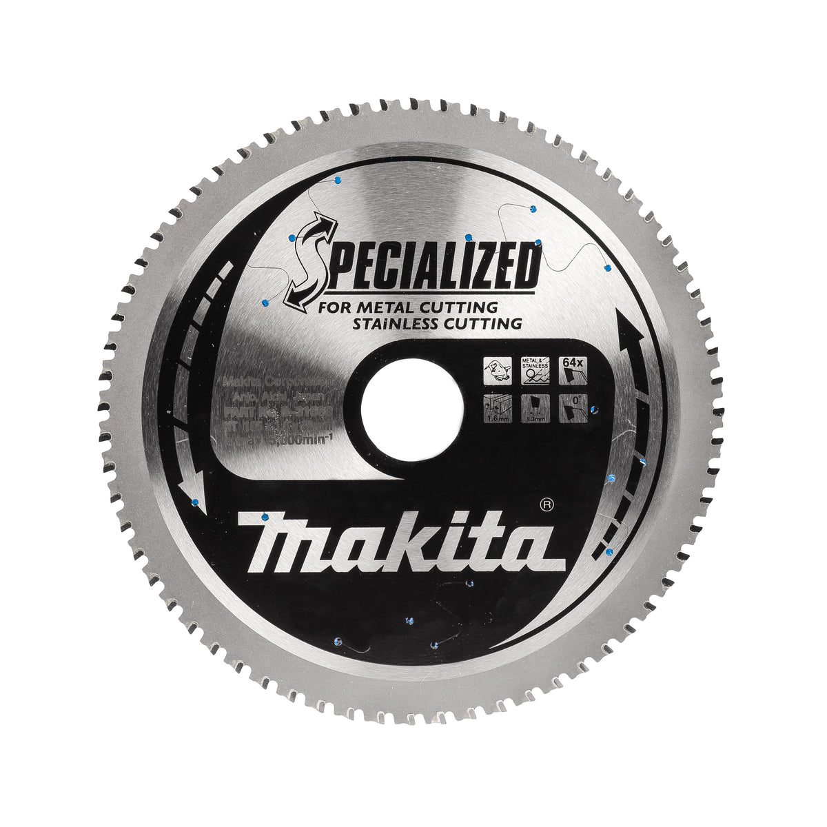  Makita B-33984 Lame Inox De Scie Circulaire ø185mm 64Dts ''Specialized''
