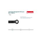  Makita B-34643 Lot De X20 Lame Scie Plongeante Type TMA012 HCS Pour Bois (32x40mm)
