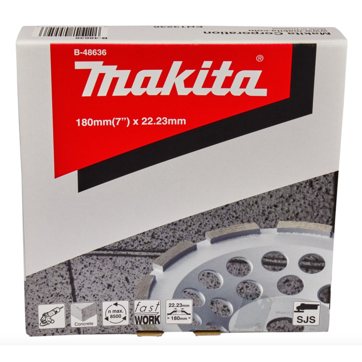  Makita B-48636 Plateau De Ponçage Diamant ø180mm
