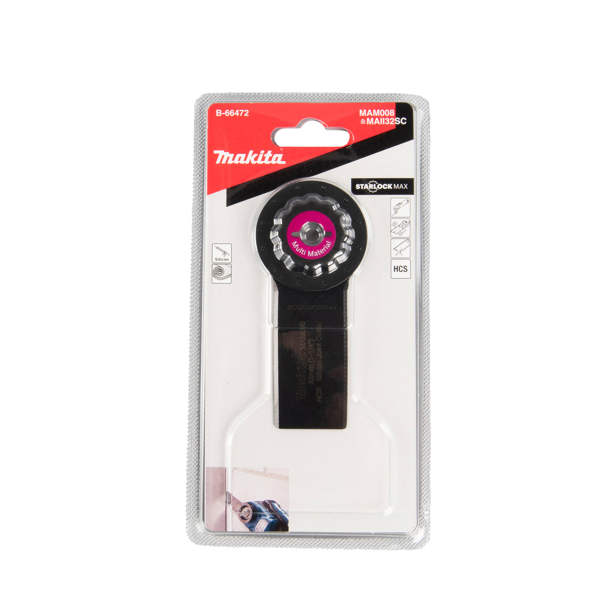  Makita B-66472 Lame De Déjointage STARLOCK MAX (32x60mm)