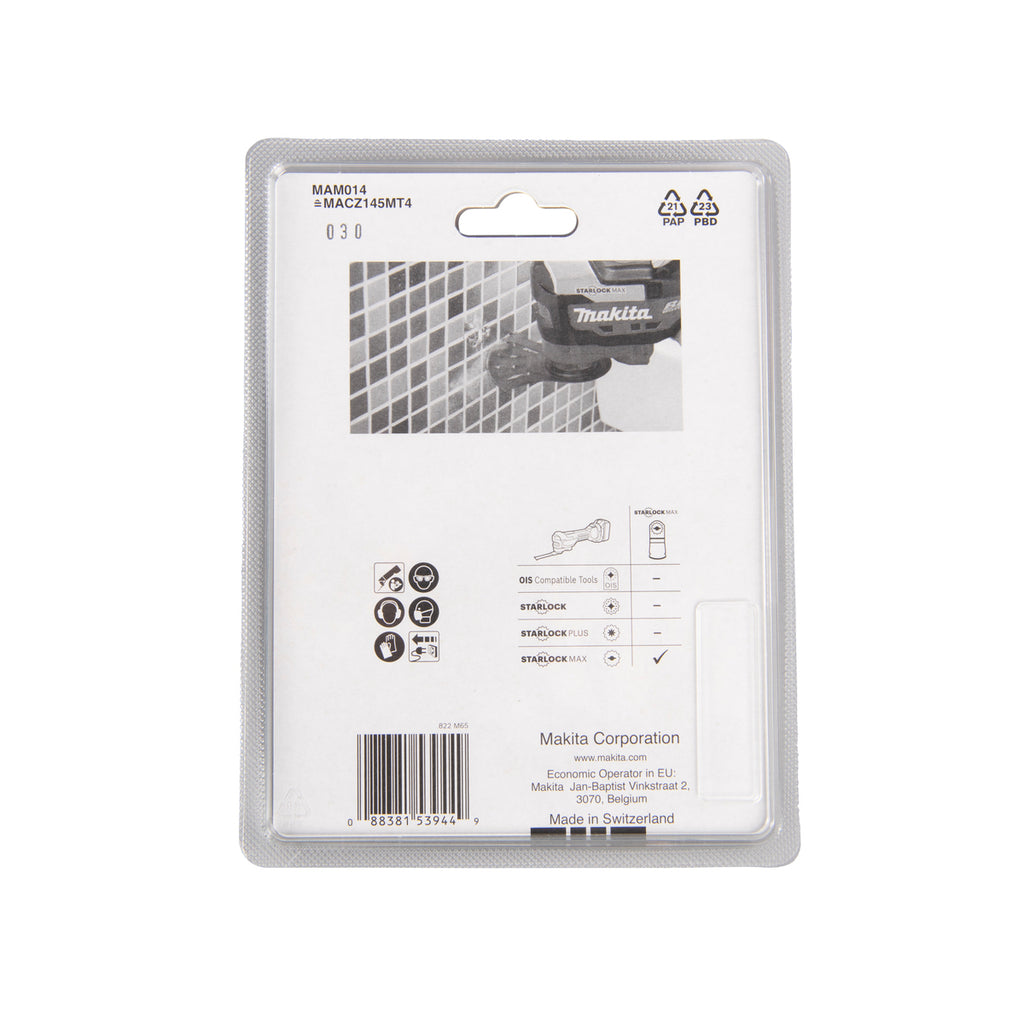  Makita B-66547 Lame Carbure Segmentée Starlock Max (100mm X 50mm)