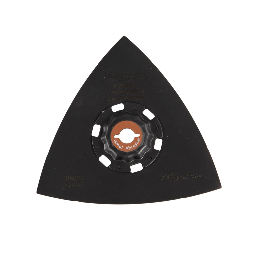  Makita B-66569 Plateau De Ponçage Carbure Starlock Max (116mm- 40g)