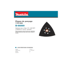  Makita B-66569 Plateau De Ponçage Carbure Starlock Max (116mm- 40g)