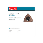  Makita B-66575 Plateau De Ponçage Carbure Starlock Max 116mm