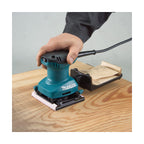  Makita BO4557 Ponceuse Vibrante De Finition 180W 114x140mm