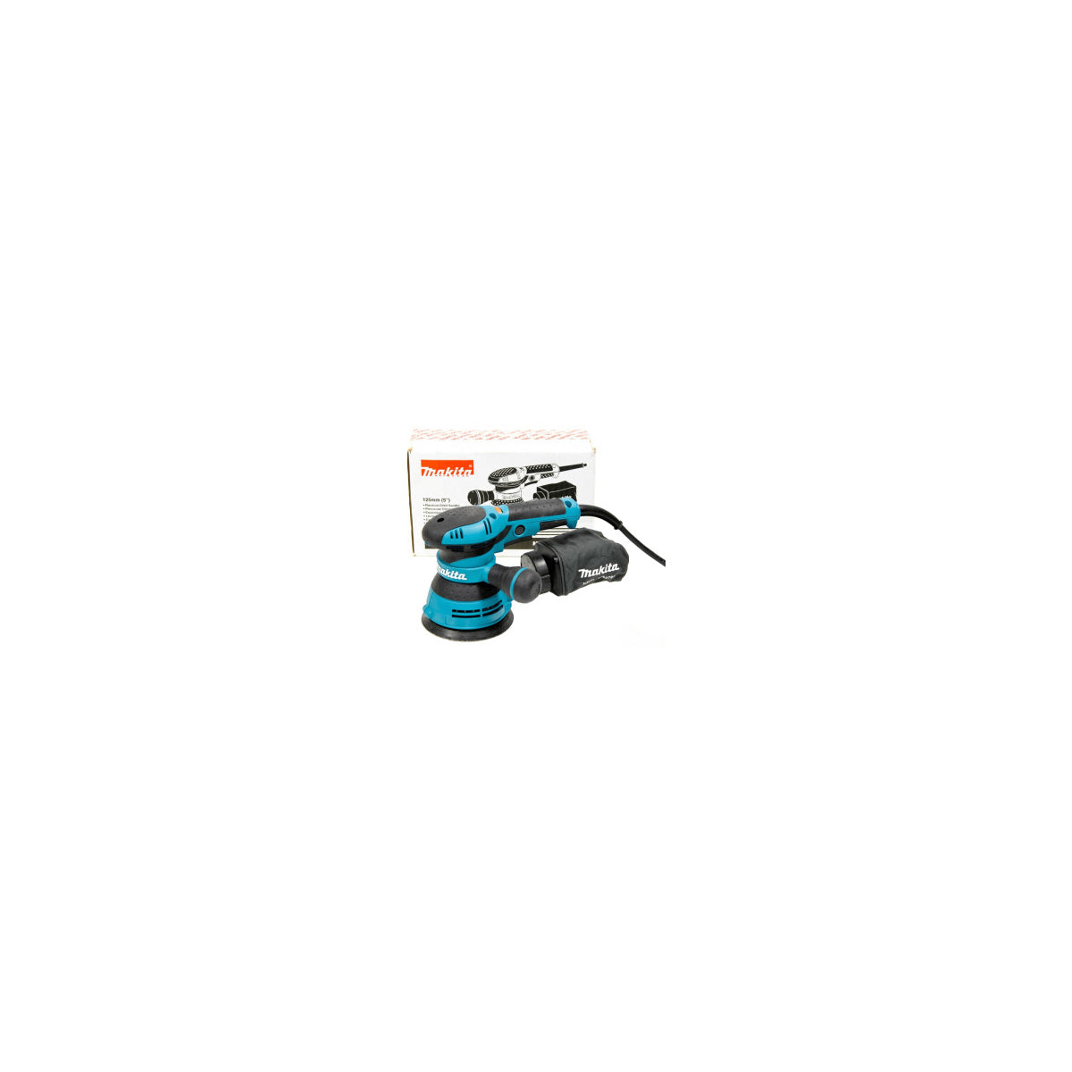  Makita BO5041 Ponceuse Excentrique ø125mm 300W Avec Variateur De Vitesse