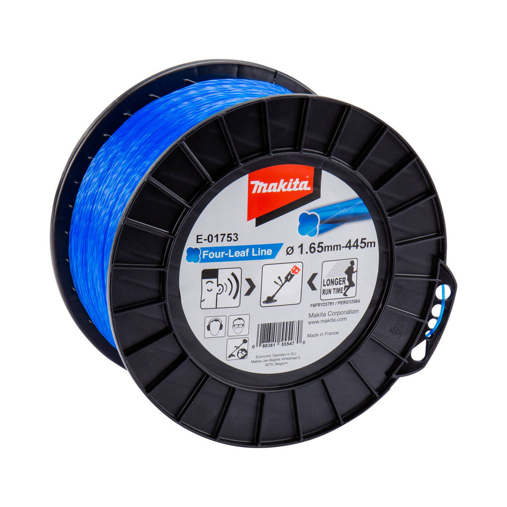 Makita Bobine De Fil Nylon Hélicoïdal ø1.65mm X 445ml (E-01753)