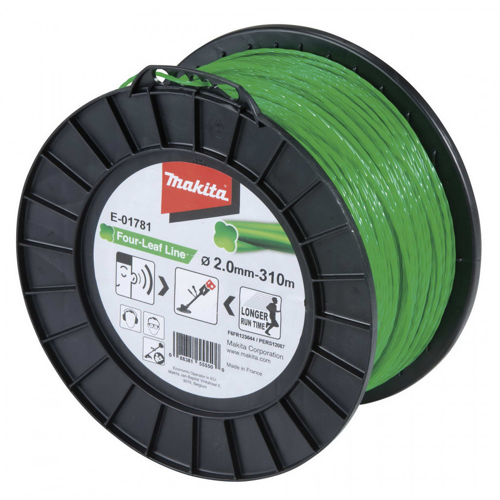  Makita Bobine De Fil Nylon Hélicoïdal ø2mm X 310ml (E-01781)