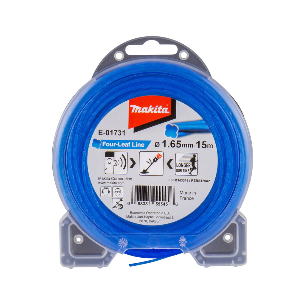  Makita Bobine De Fil Nylon Hélicoïdal Pour Coupe-bordure ø1.65mm X 15ml (E-01731)