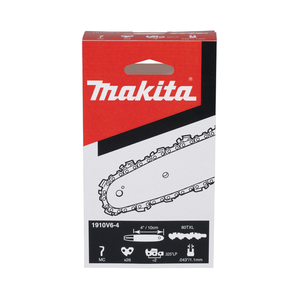  Makita Chaîne Pour Tronçonneuse D'élagage Sans Fil DUC100 & UC100D (1910V6-4)