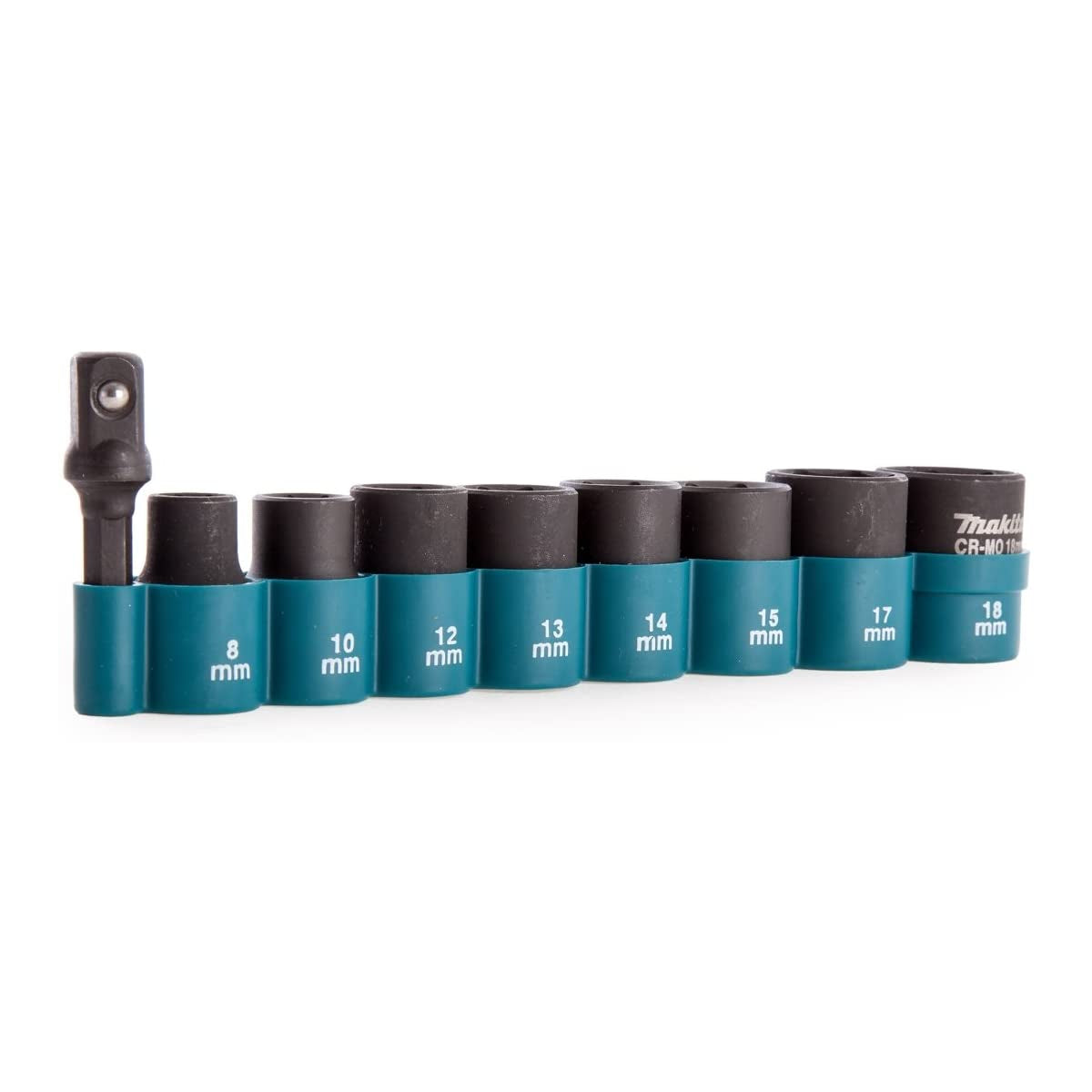  Makita Lot De 8 Douilles Courte 1/2" Pour Boulonneuse à Choc (B-54645)