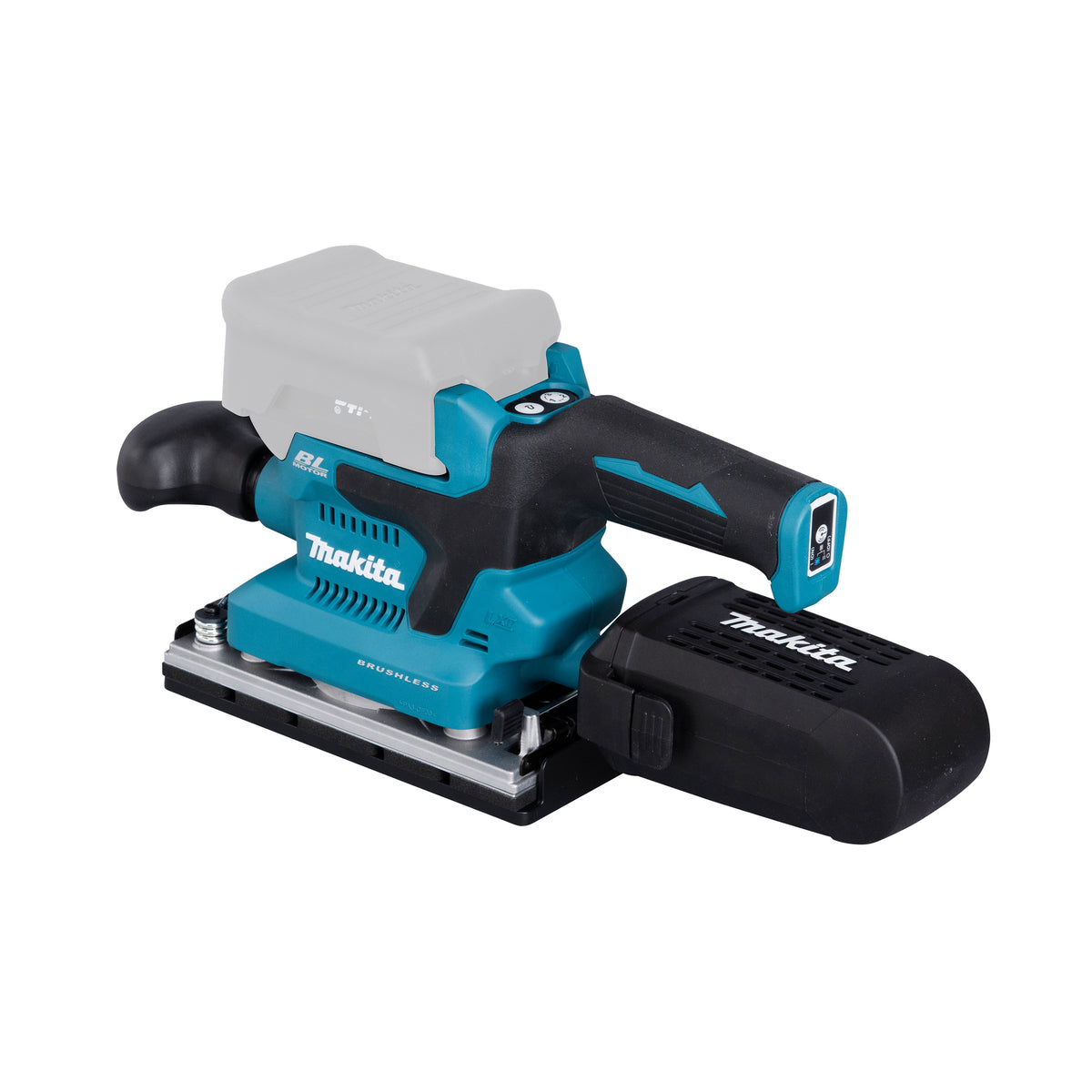  Makita DBO381ZU Ponceuse Vibrante 18V 93x185mm Avec AWS (Produit Seul)