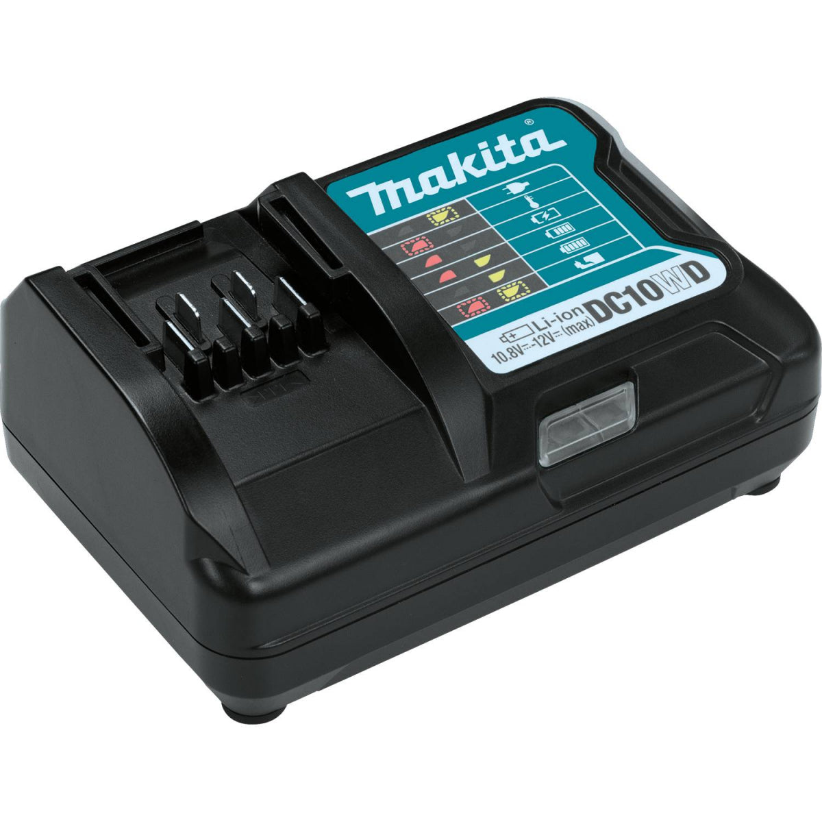  Makita DC10WD Chargeur Li-ion 10.8/12V Pour Batteries CXT (197343-0)