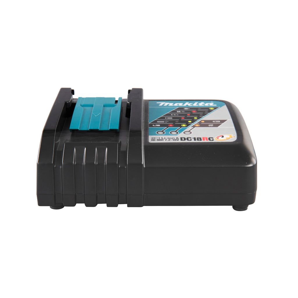  Makita DC18RC Chargeur Rapide 7.2v à 18v Li-ion, Ni-mh, NiCd