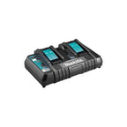  Makita DC18RD Chargeur 14.4v à 18v Li-ion Double Batteries 196933-6 (Chargeur Seule)