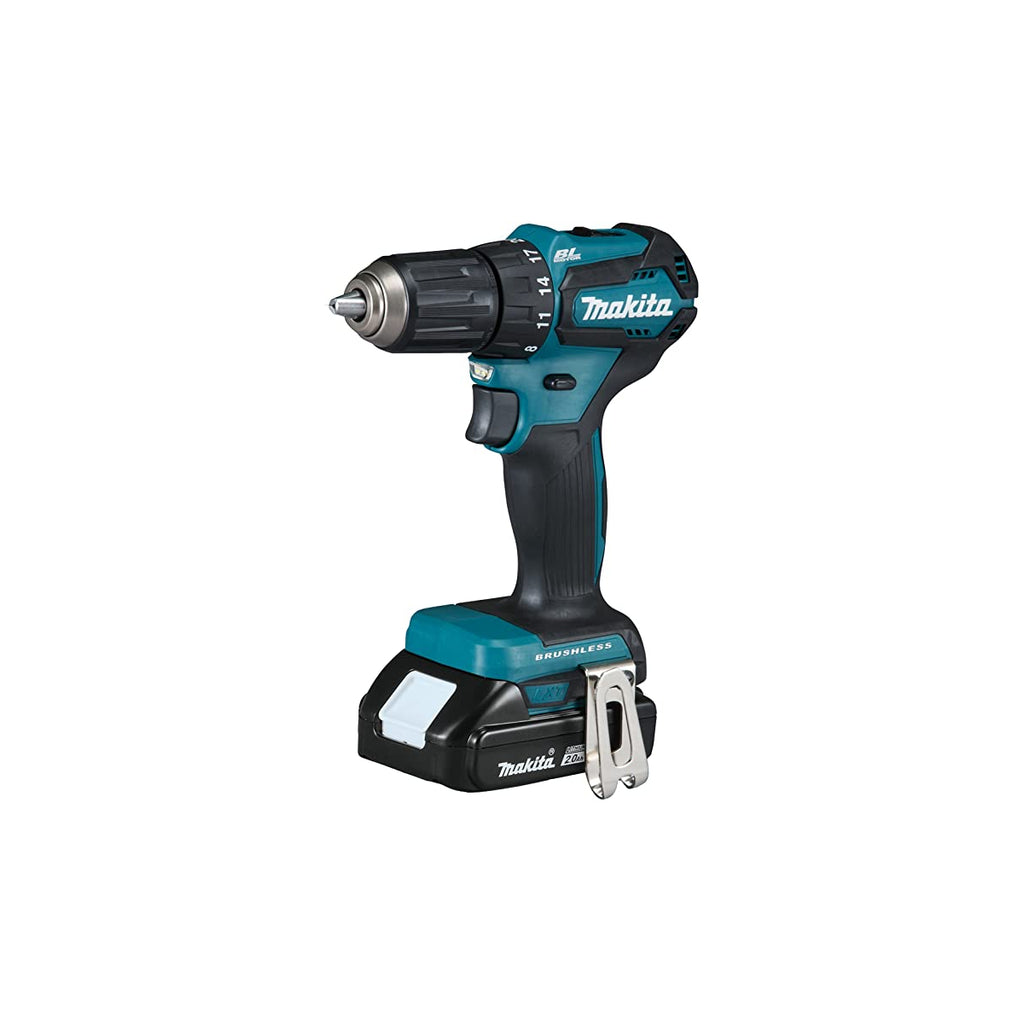  Makita DDF483RAJ Perceuse, Visseuse 18V LXT Li-Ion 2x2.0Ah Avec Coffret Mak-pac