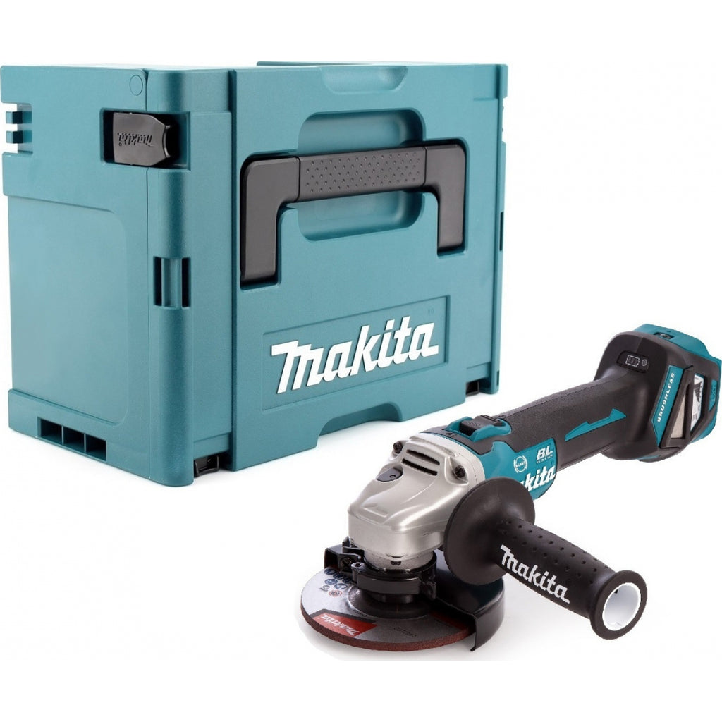  Makita DGA513ZJ Meuleuse Ø125mm 18V Li-Ion Brushless Avec Coffret Mak-pac