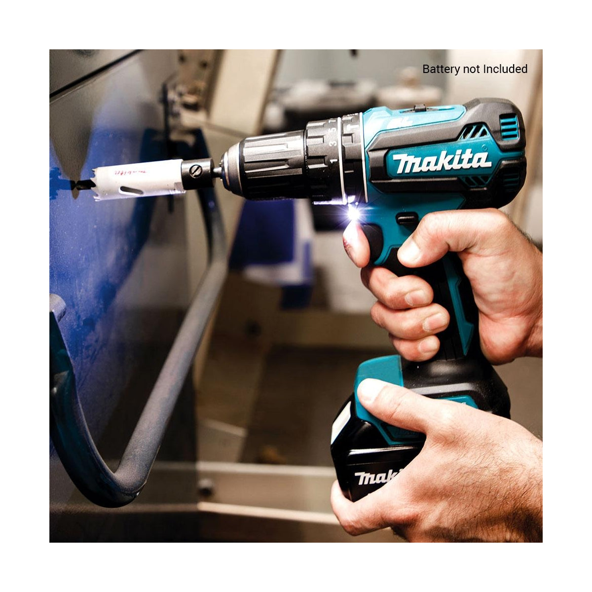  Makita DHP485Z Perceuse, Visseuse à Percussion 18V Li-Ion 50Nm (Machine Seule)