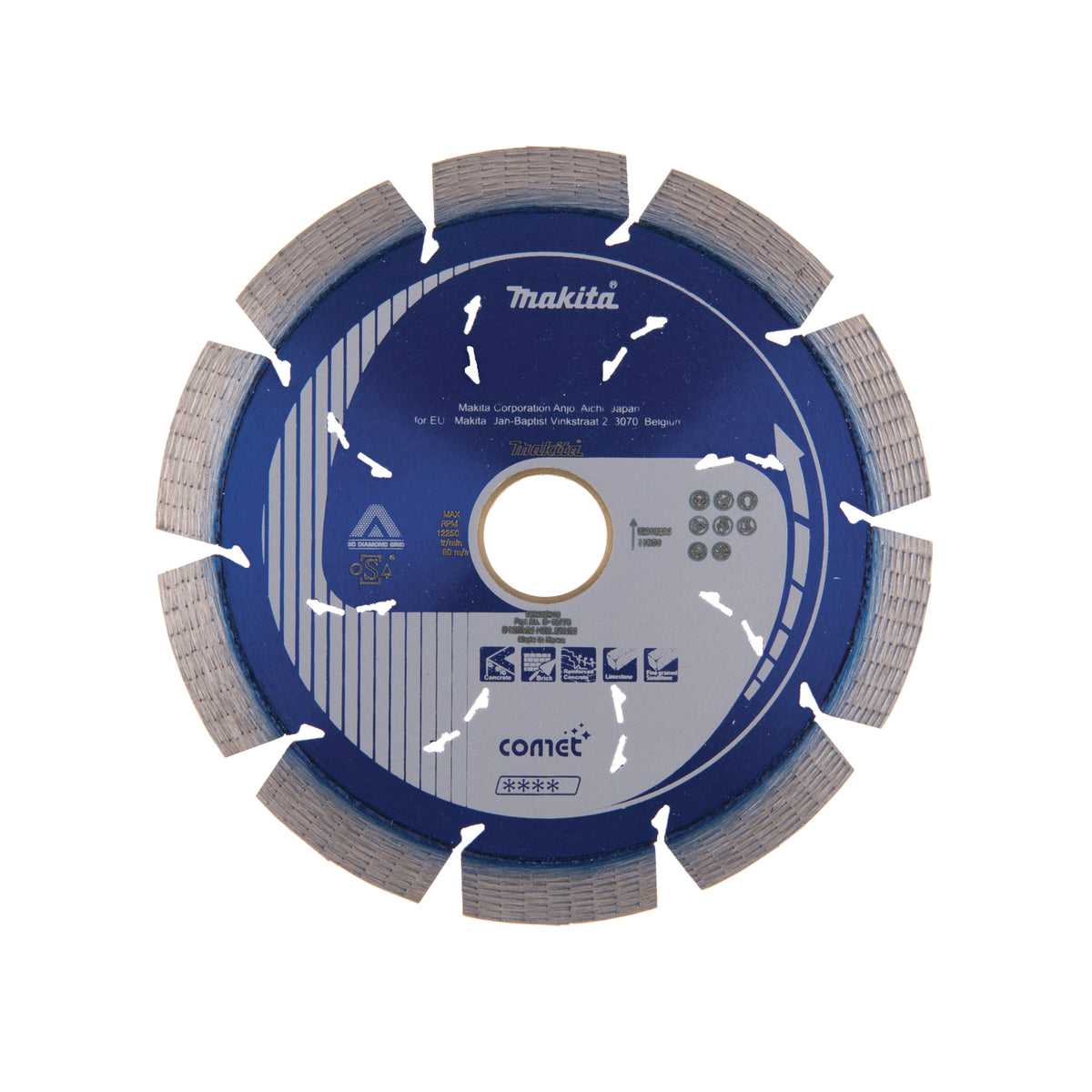  Makita Disque Diamant 125mm COMET Pour Béton B-12778