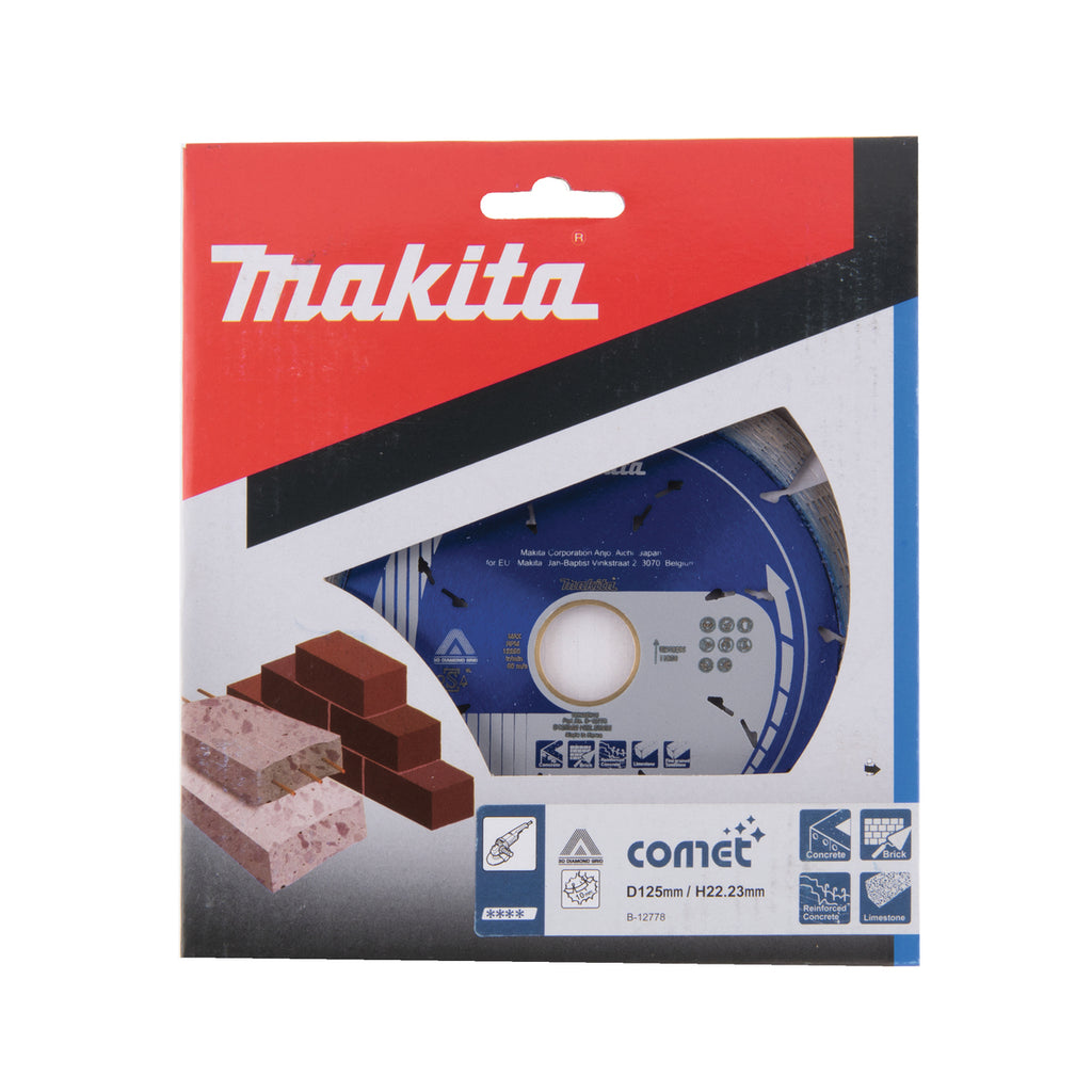  Makita Disque Diamant 125mm COMET Pour Béton B-12778