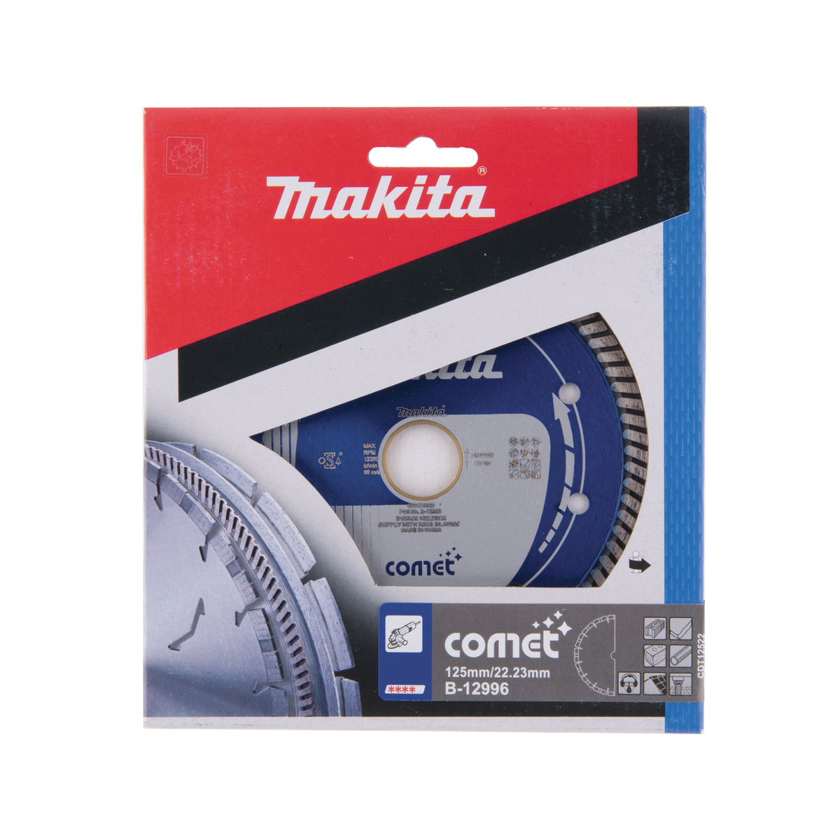  Makita Disque Diamant 125mm COMET Pour Matériaux Durs B-12996