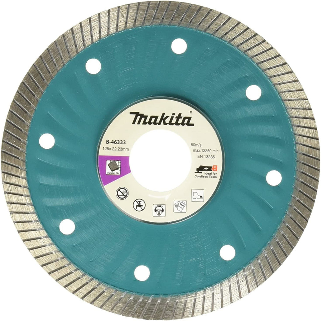  Makita Disque Diamant ø125mm TURBO Céramique & Porcelaine (B-46333)