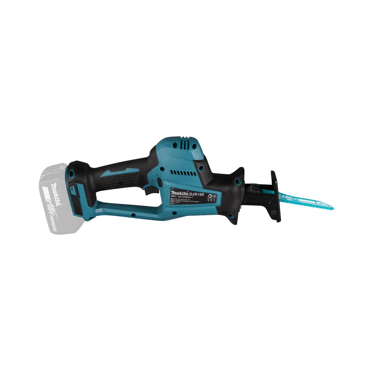  Makita DJR189Z Scie Sabre 18V Li-Ion (Machine Seule)