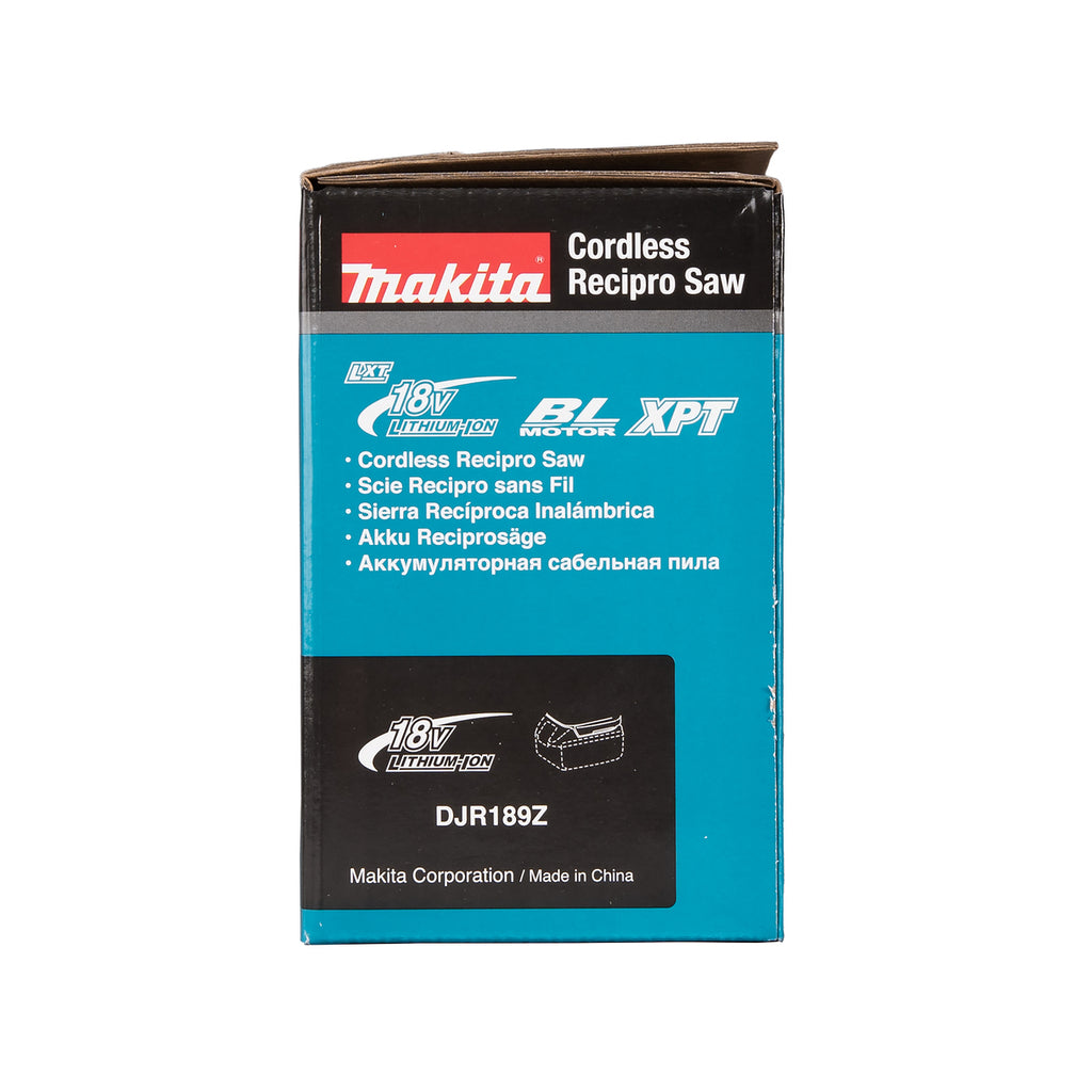  Makita DJR189Z Scie Sabre 18V Li-Ion (Machine Seule)