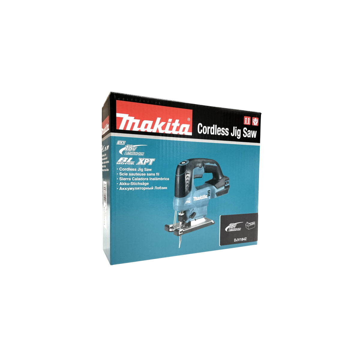  Makita DJV184Z Scie Sauteuse 18V Brushless Sans Fil (Machine Seule)